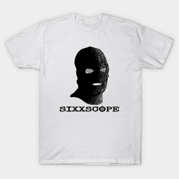 Balaclava Logo Sixxscope TShirt TeePublic
